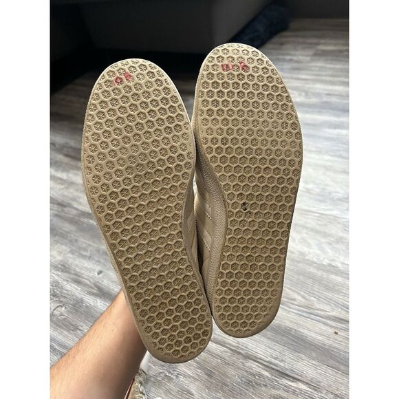 Size 9 - adidas Gazelle White Gold - Picture 4 of 5